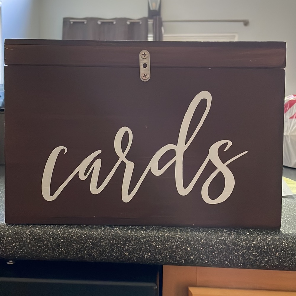 Rustic card box - Picture 6 of 7